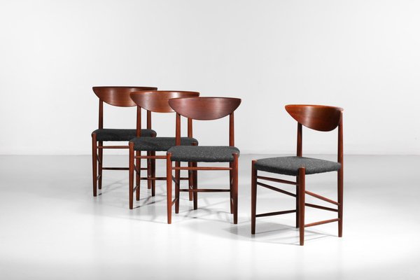 Danish Chairs by Peter Hvidt and Orla Mølgaard Nielsen, Set of 4-YU-1312237