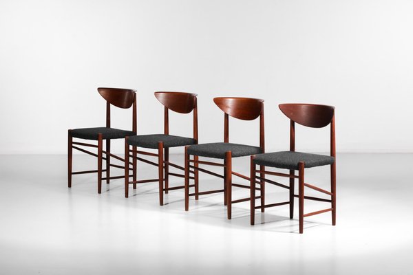 Danish Chairs by Peter Hvidt and Orla Mølgaard Nielsen, Set of 4-YU-1312237