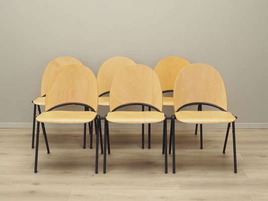 Danish Chairs, Denmark, 1970s, Set of 6-VND-1789816