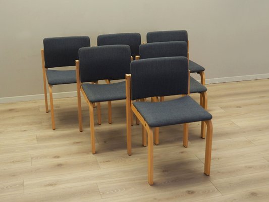 Danish Chairs from Fritz Hansen, 1980s, Set of 6-VND-2013574