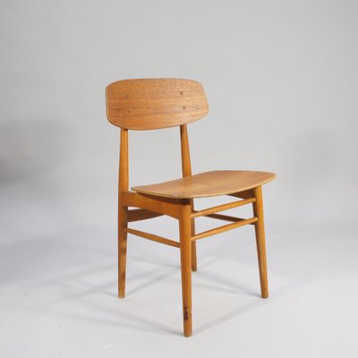 Danish Chairs in Teak, 1950s, Set of 4-SGX-1731623