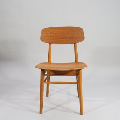 Danish Chairs in Teak, 1950s, Set of 4-SGX-1731623