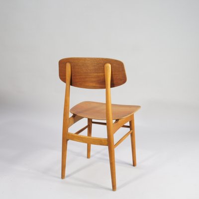 Danish Chairs in Teak, 1950s, Set of 4-SGX-1731623