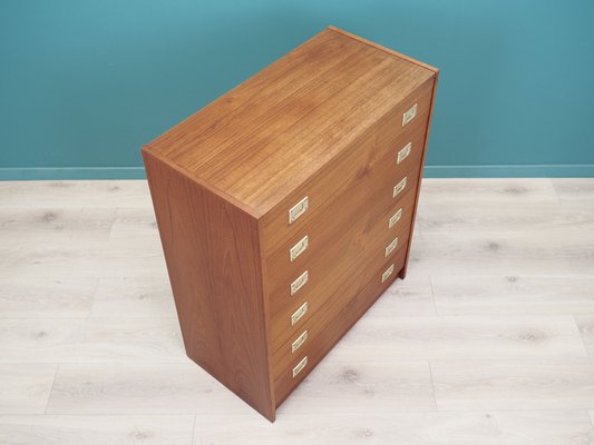 Danish Cherry Chest of Drawers, 1970s-VND-1784106