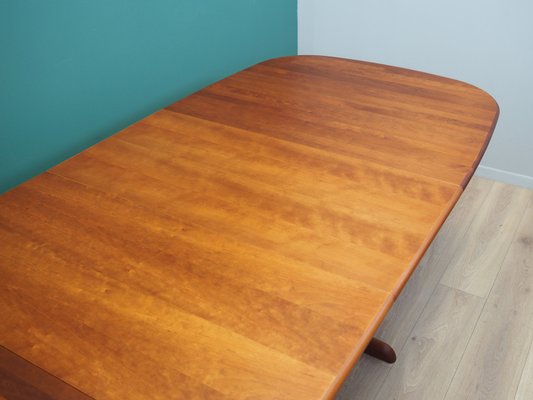 Danish Cherry Dining Table, 1970s-VND-1784350