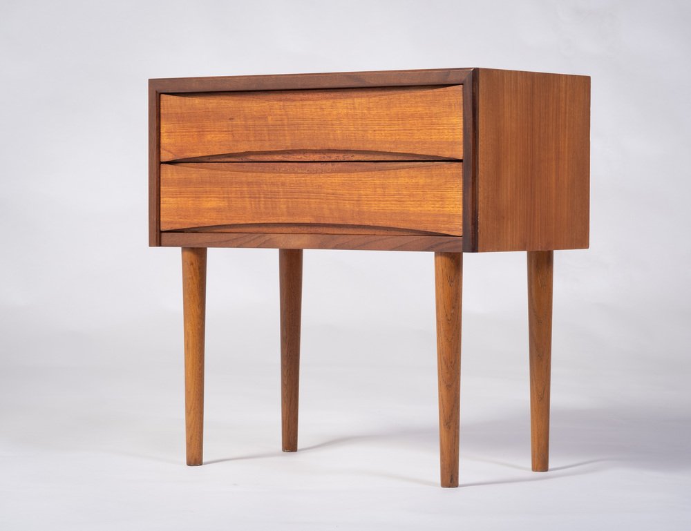 Danish Chest/Nightstand in Teak by Ølholm Møbelfabrik, 1960s