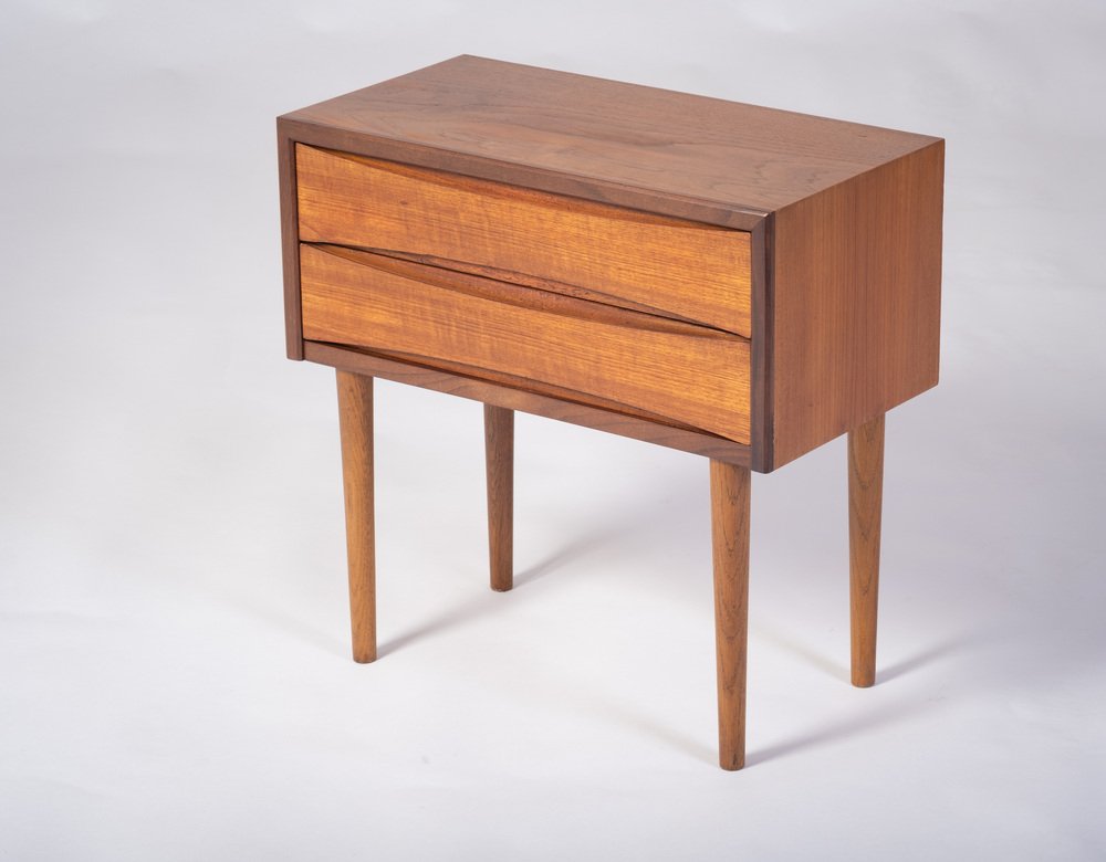 Danish Chest/Nightstand in Teak by Ølholm Møbelfabrik, 1960s