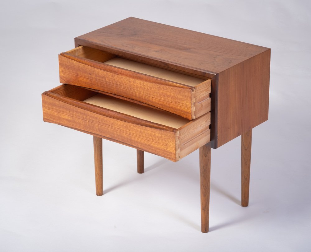 Danish Chest/Nightstand in Teak by Ølholm Møbelfabrik, 1960s