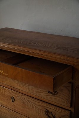 Danish Chest of Drawers in Oak, Late 18th Century-MXF-1398006