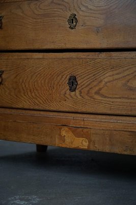 Danish Chest of Drawers in Oak, Late 18th Century-MXF-1398006