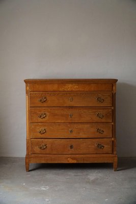 Danish Chest of Drawers in Oak, Late 18th Century-MXF-1398006