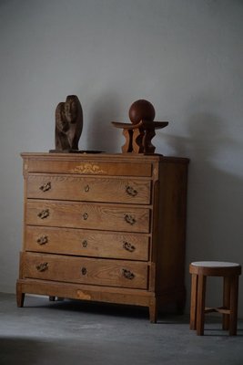 Danish Chest of Drawers in Oak, Late 18th Century-MXF-1398006