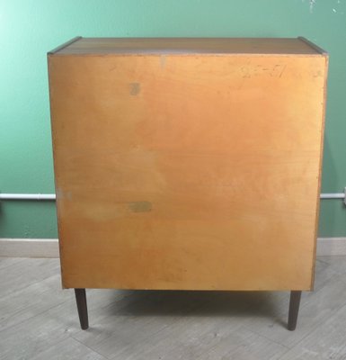 Danish Chest of Drawers in Teak Veneer with 5 Drawers, 1960s-ROJ-2040397