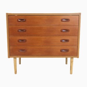 Danish Chest of Drawers in Teak-FYZ-1756294