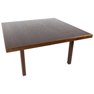 Danish Coffee Table in Dark Oak, 1960s-UY-884651