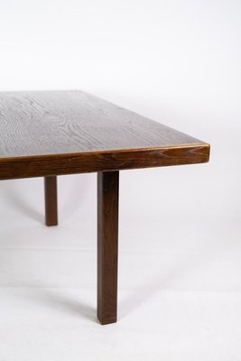 Danish Coffee Table in Dark Oak, 1960s-UY-884651