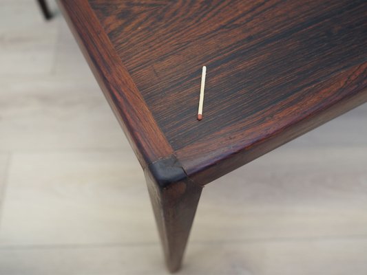 Danish Coffee Table in Rosewood, 1970s-VND-2019713