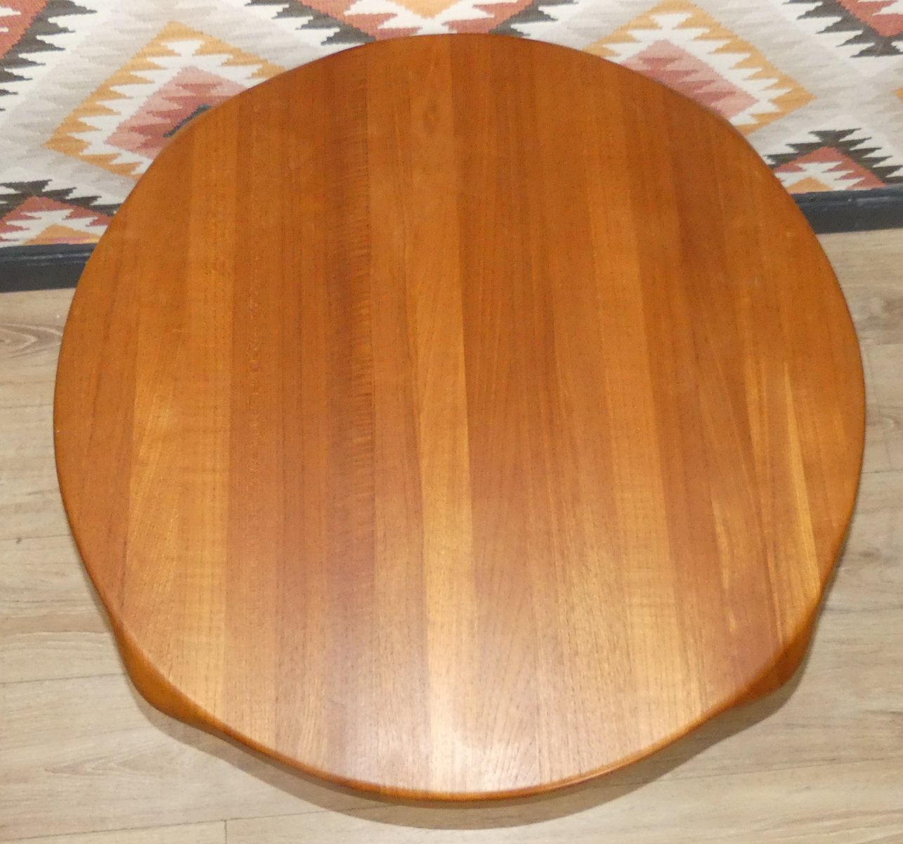 Danish Coffee Table in Solid Teak by John Boné for Mikael Laursen, 1960s