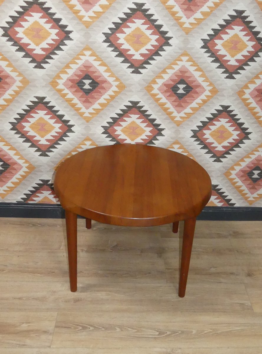 Danish Coffee Table in Solid Teak by John Boné for Mikael Laursen, 1960s