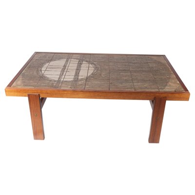 Danish Coffee Table in Teak, 1960s-UY-1005708