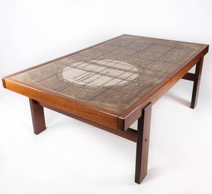 Danish Coffee Table in Teak, 1960s-UY-1005708