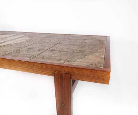 Danish Coffee Table in Teak, 1960s-UY-1005708