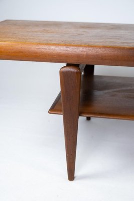 Danish Coffee Table in Teak, 1960s-UY-884655