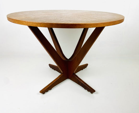 Danish Coffee Table in Teak by Holger Georg Jensen for Kubus