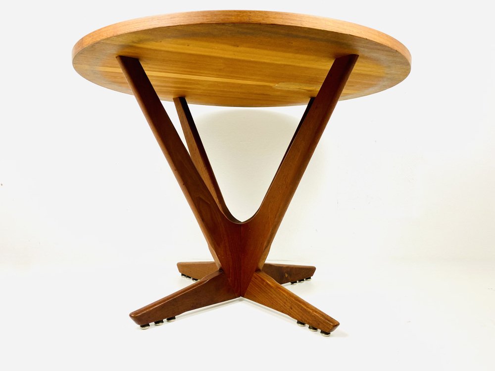 Danish Coffee Table in Teak by Holger Georg Jensen for Kubus