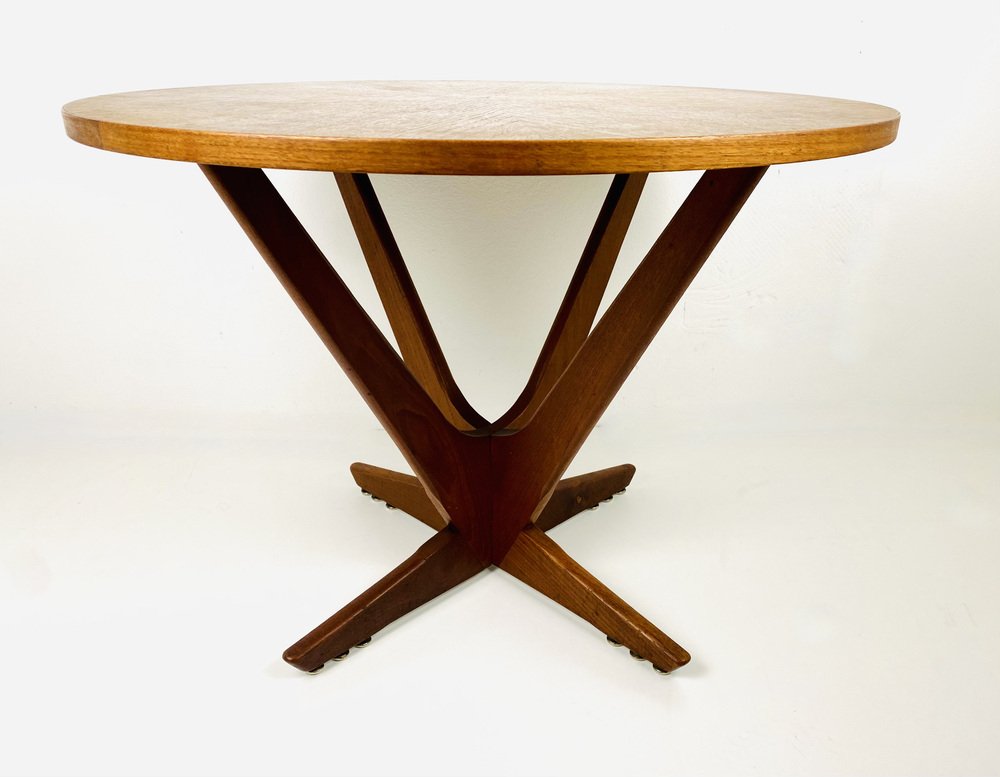 Danish Coffee Table in Teak by Holger Georg Jensen for Kubus