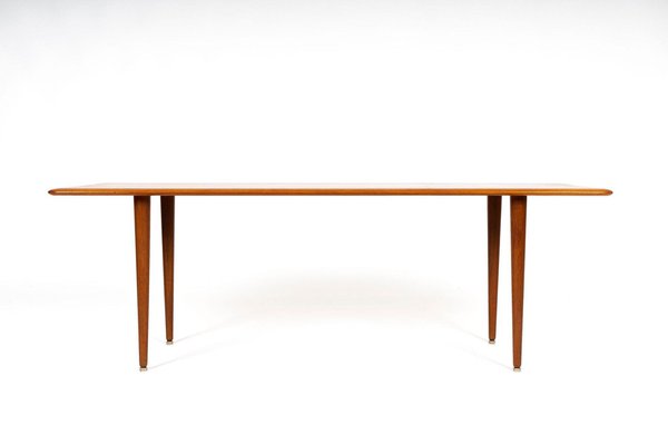 Danish Coffee Table in Teak by Peter Hvidt-EMG-1316469