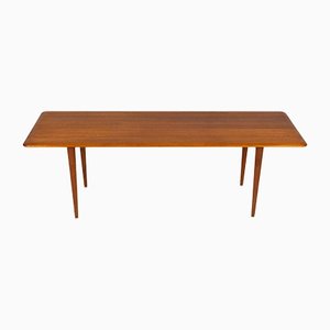 Danish Coffee Table in Teak by Peter Hvidt-EMG-1316469