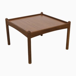 Danish Coffee Table in Teak with Reversible Top, 1960s-RZV-1747228