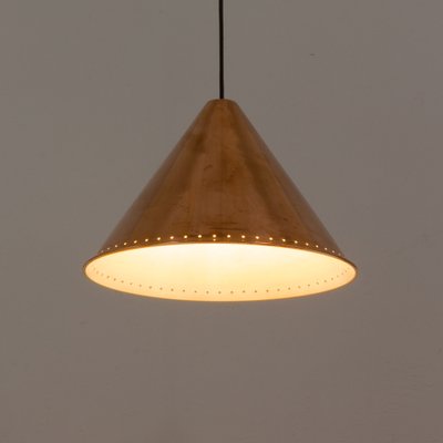 Danish Cone Shaped Pendant Lamp in Copper, 1950s-UE-1345177