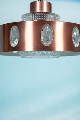 Danish Copper Hanging Lamp, 1960s-HGA-1812860