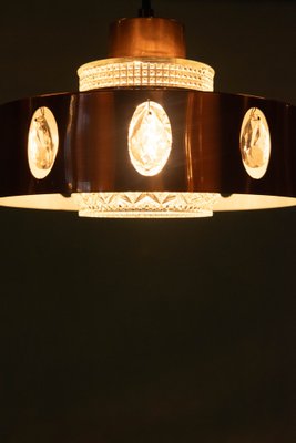 Danish Copper Hanging Lamp, 1960s-HGA-1812860