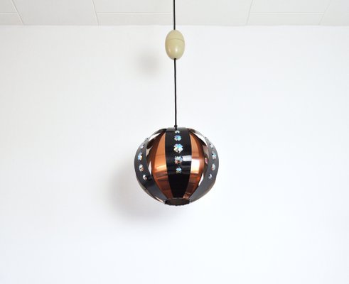 Danish Copper Pendant by Werner Schou for Coronell-HPQ-1245373