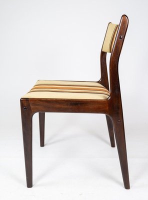 Danish Dark Wood Chairs, 1960s, Set of 2-UY-884677