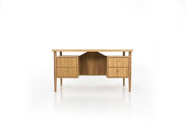 Danish Design Oak Desk-VND-1081771