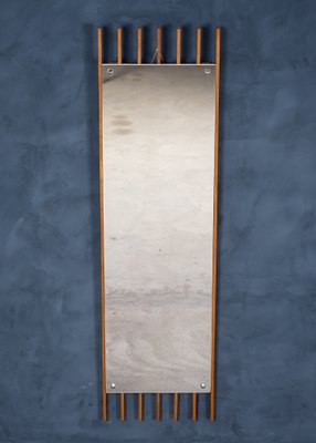 Danish Design Oak Frame Mirror, 1960s-ZGQ-1117518