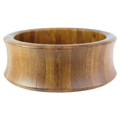 Danish Design Teak Wood Bowl from Digsmed, 1960s-UY-1271321