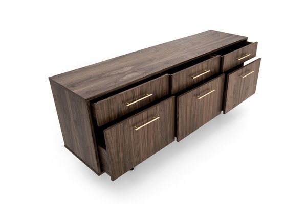 Danish Design Walnut Chest of Drawers-VND-1081674