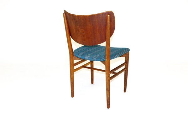 Danish Desk Chair in Teak and Oak, 1960s-GEK-780654