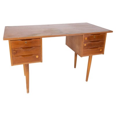 Danish Desk in Teak, 1960s-UY-934852