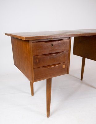 Danish Desk in Teak, 1960s-UY-934852