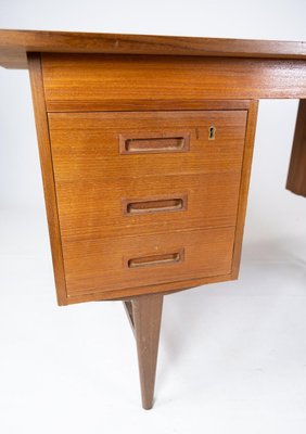 Danish Desk in Teak, 1960s-UY-934853