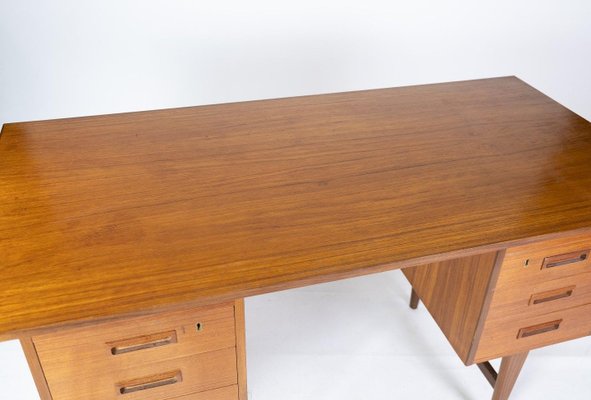 Danish Desk in Teak, 1960s-UY-934853