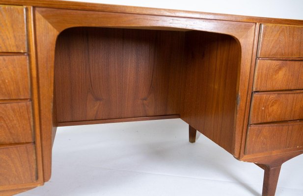 Danish Desk in Teak, 1960s-UY-934850