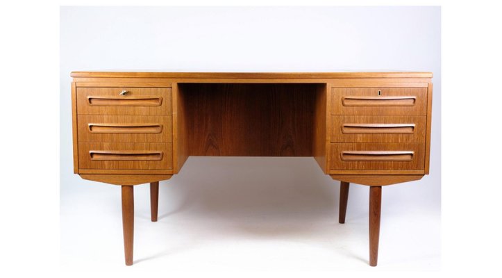 Danish Desk in Teak from AP Svenstrup-UY-1281296