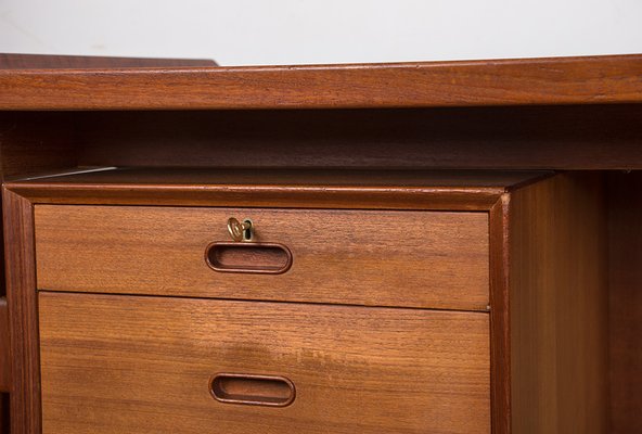 Danish Desk in Teak Model 206 by Arne Vodder for Sibast, 1960s-EMB-2026767